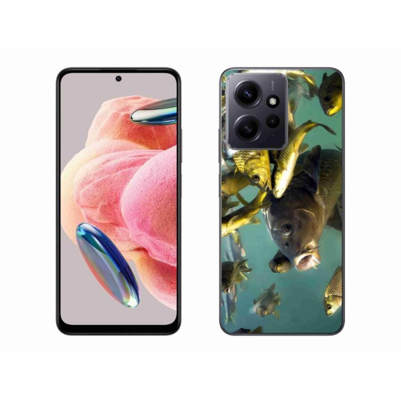 Gelový obal mmCase na Xiaomi Redmi Note 12 4G - hejno ryb