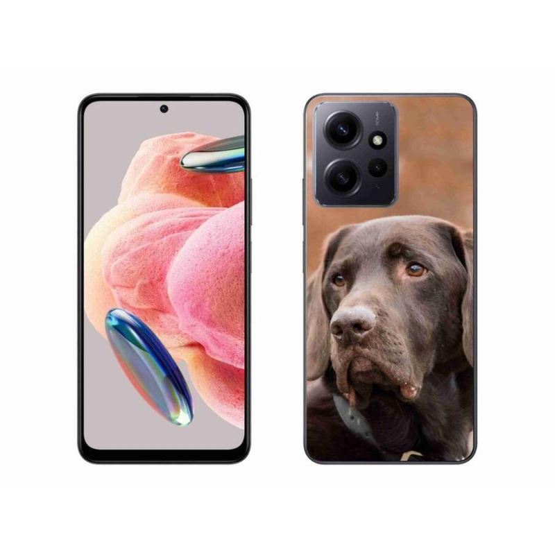 Gelový obal mmCase na Xiaomi Redmi Note 12 4G - hnědý labrador
