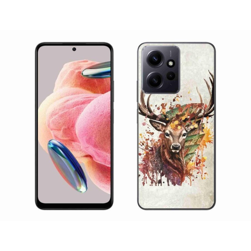 Gelový obal mmCase na Xiaomi Redmi Note 12 4G - jelen 1