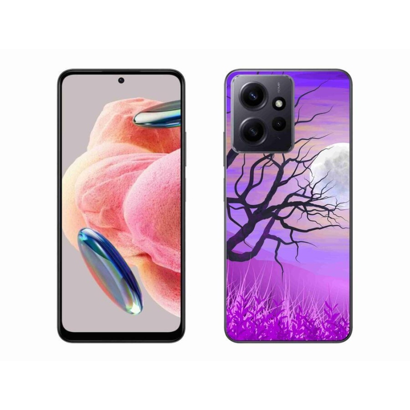 Gelový obal mmCase na Xiaomi Redmi Note 12 4G - kreslený opadaný strom