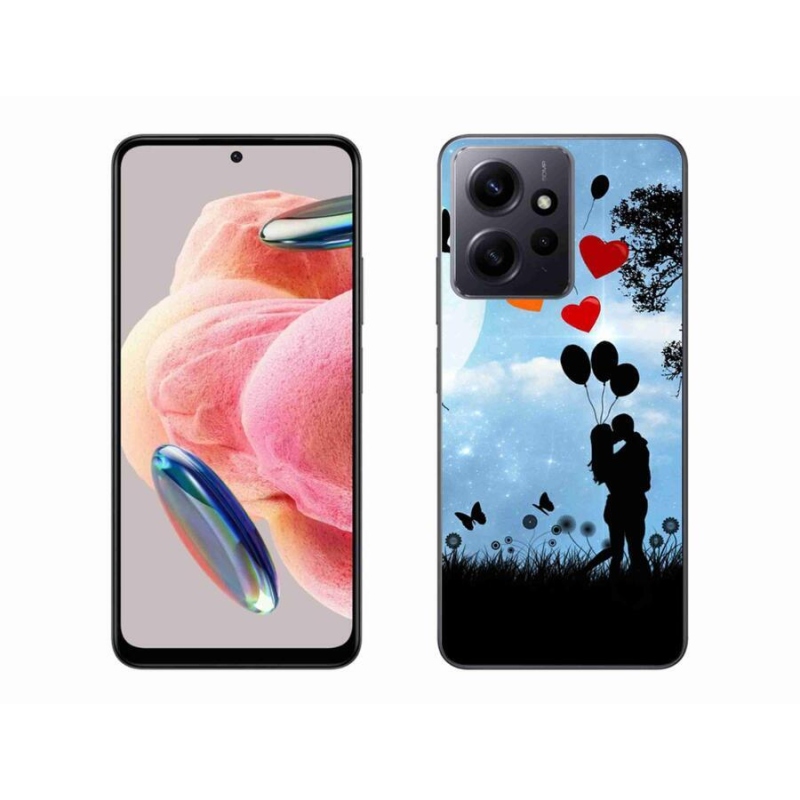 Gelový obal mmCase na Xiaomi Redmi Note 12 4G - zamilovaný pár