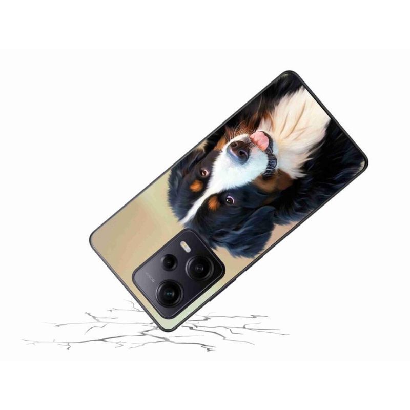 Gelový obal mmCase na Xiaomi Redmi Note 12 Pro+ 5G - bernský salašnický pes