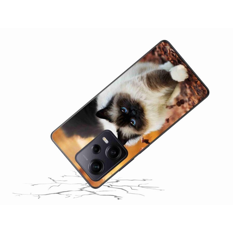 Gelový obal mmCase na Xiaomi Redmi Note 12 Pro+ 5G - kočka