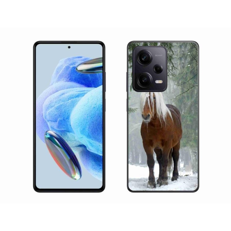 Gelový obal mmCase na Xiaomi Redmi Note 12 Pro+ 5G - kůň v lese