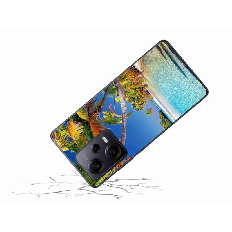Gelový obal mmCase na Xiaomi Redmi Note 12 Pro+ 5G - mořská pláž