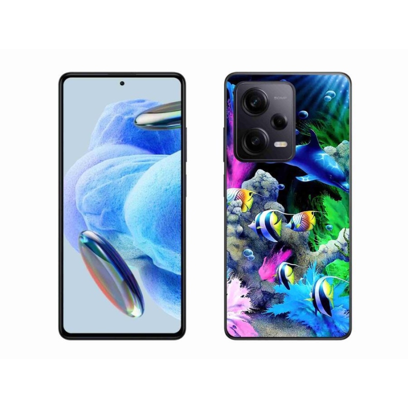 Gelový obal mmCase na Xiaomi Redmi Note 12 Pro+ 5G - mořský svět