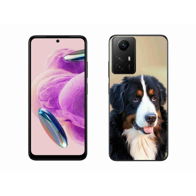 Gelový obal mmCase na Xiaomi Redmi Note 12S - bernský salašnický pes