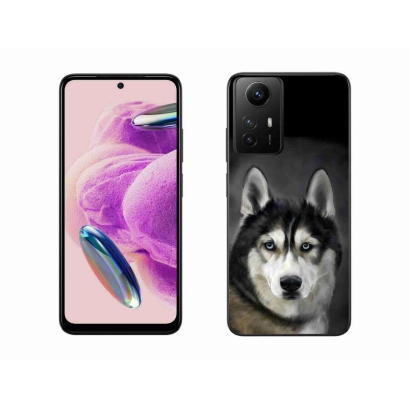 Gelový obal mmCase na Xiaomi Redmi Note 12S - husky