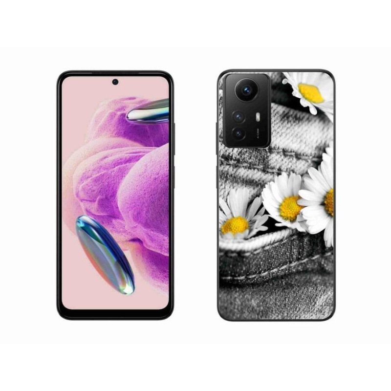Gelový obal mmCase na Xiaomi Redmi Note 12S - kopretiny
