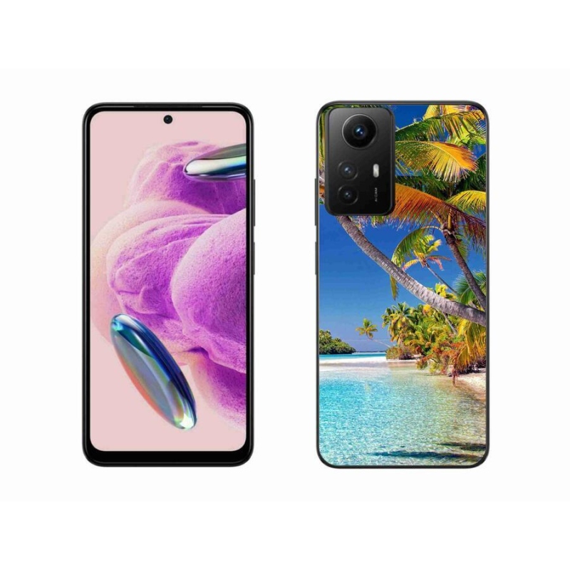 Gelový obal mmCase na Xiaomi Redmi Note 12S - mořská pláž