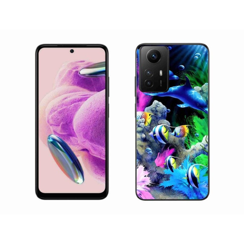 Gelový obal mmCase na Xiaomi Redmi Note 12S - mořský svět