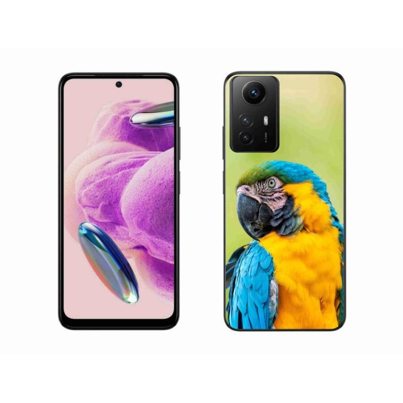 Gelový obal mmCase na Xiaomi Redmi Note 12S - papoušek ara 2