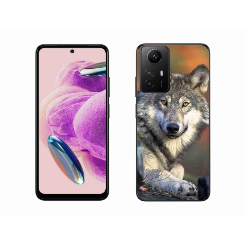 Gelový obal mmCase na Xiaomi Redmi Note 12S - vlk