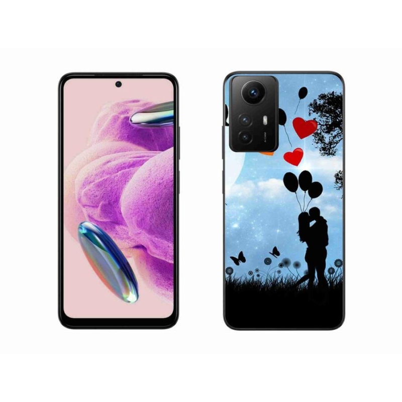 Gelový obal mmCase na Xiaomi Redmi Note 12S - zamilovaný pár