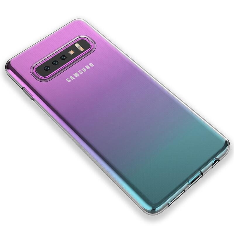 Gelový obal na mobil Samsung Galaxy S10 - průhledný