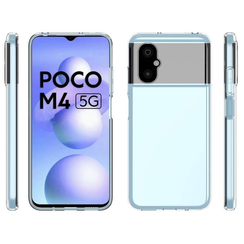 Gelový obal na mobil Xiaomi Poco M4 5G - průhledný