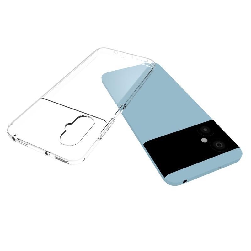 Gelový obal na mobil Xiaomi Poco M4 5G - průhledný