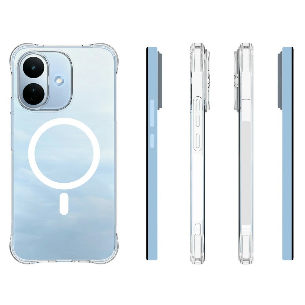 Gelový obal s MagSafe na Xiaomi Redmi Note 17 Pro 5G s vyztuženými rohy