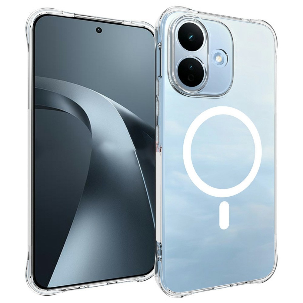 Gelový obal s MagSafe na Xiaomi Redmi Note 17 Pro 5G s vyztuženými rohy
