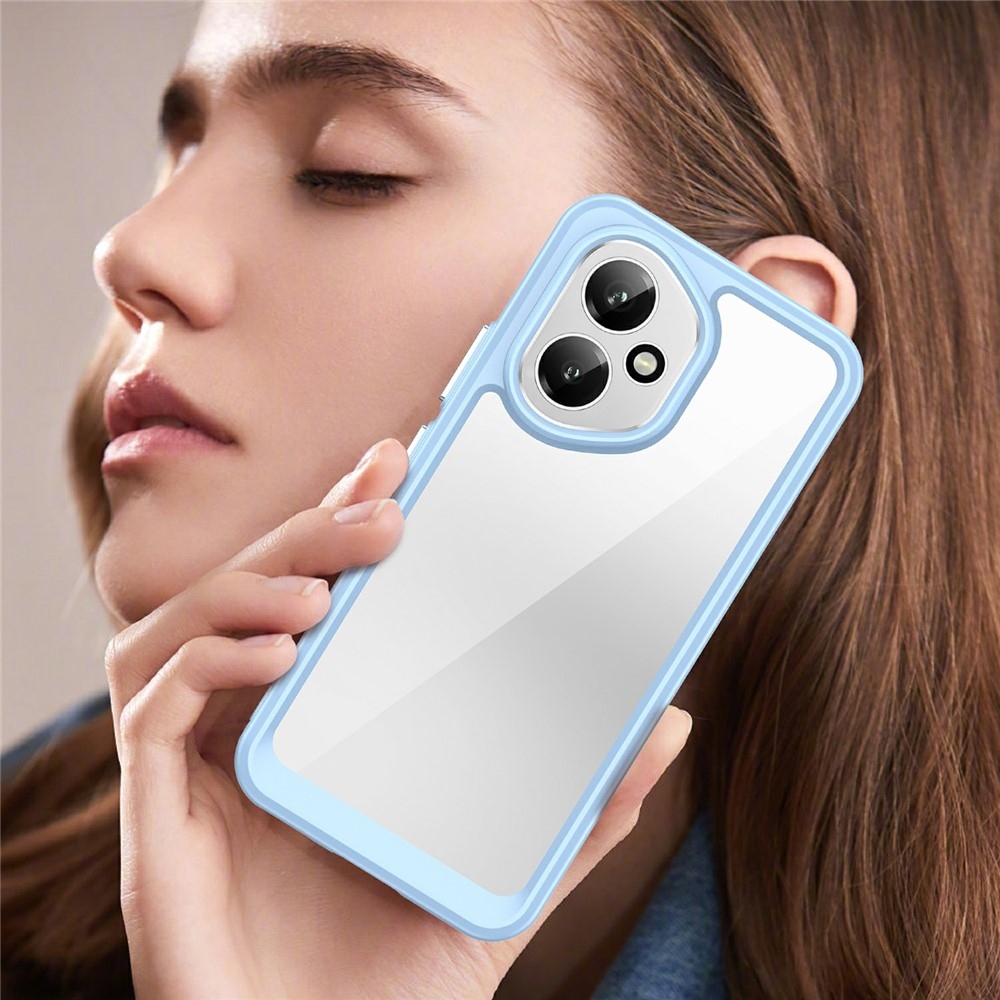 Gelový obal s pevnými zády na Honor 400 - modrý