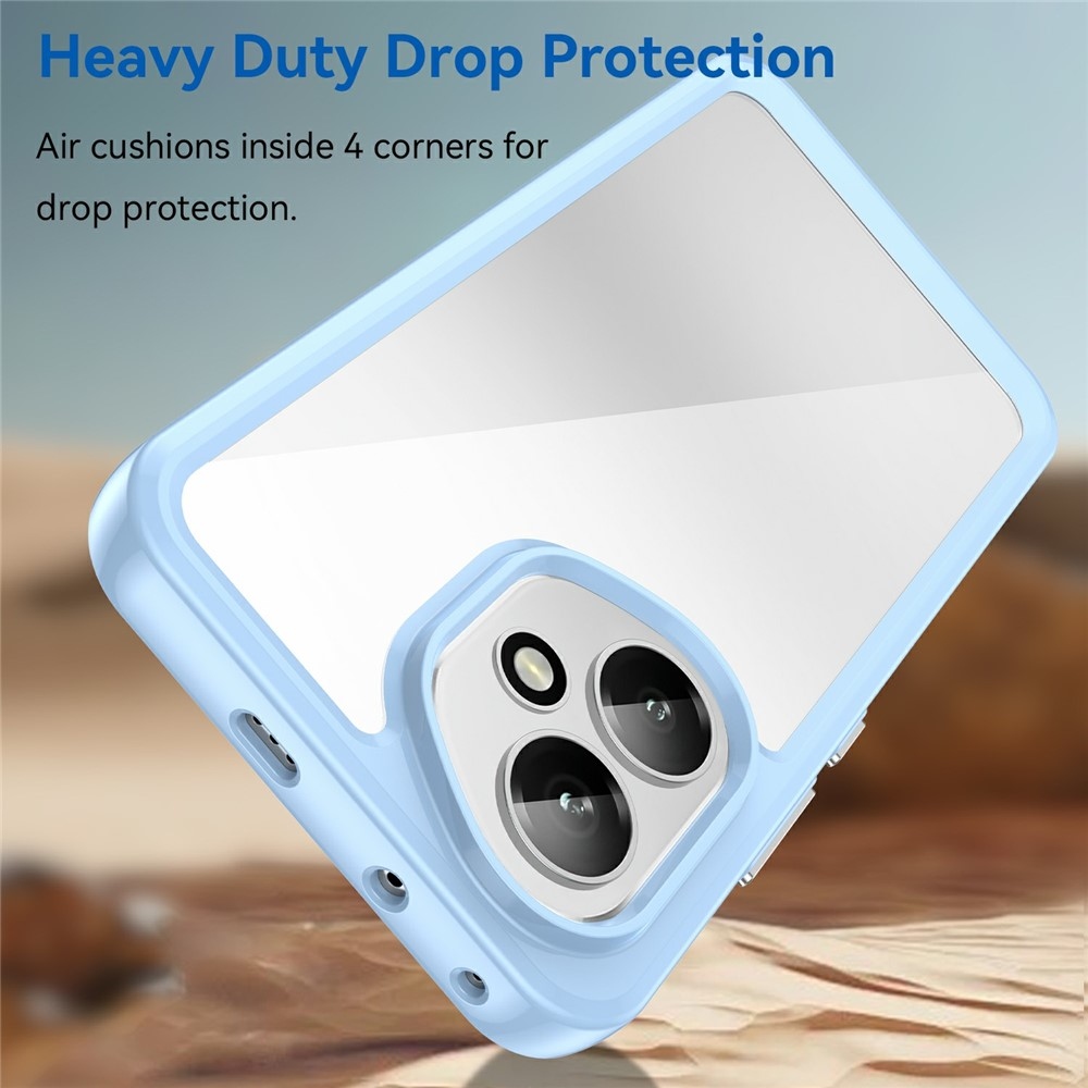 Gelový obal s pevnými zády na Honor 400 - modrý