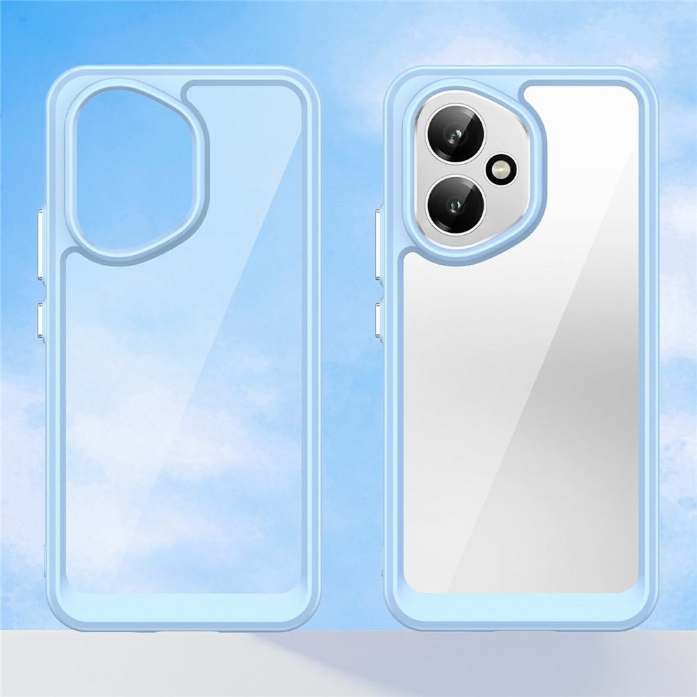 Gelový obal s pevnými zády na Honor 400 - modrý