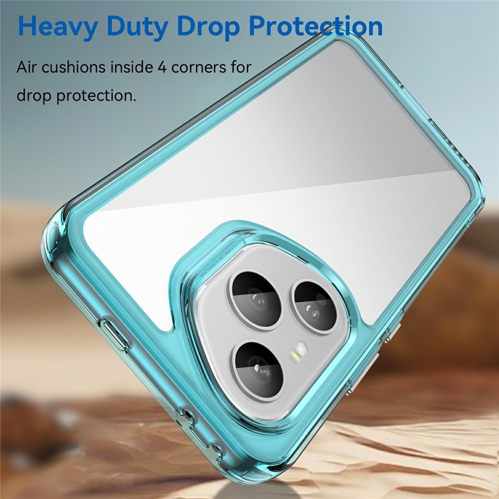 Gelový obal s pevnými zády na Honor 400 Pro - světlemodrý