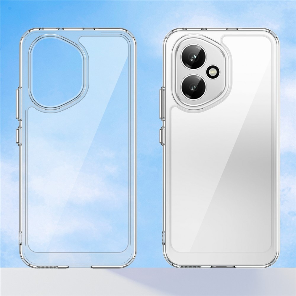 Gelový obal s pevnými zády na Honor 400 - průhledný