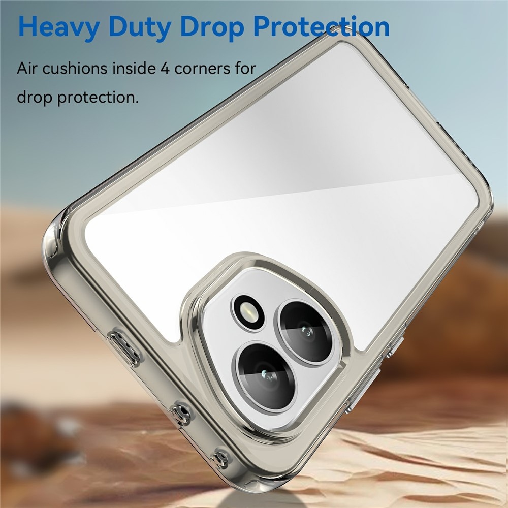 Gelový obal s pevnými zády na Honor 400 - šedý