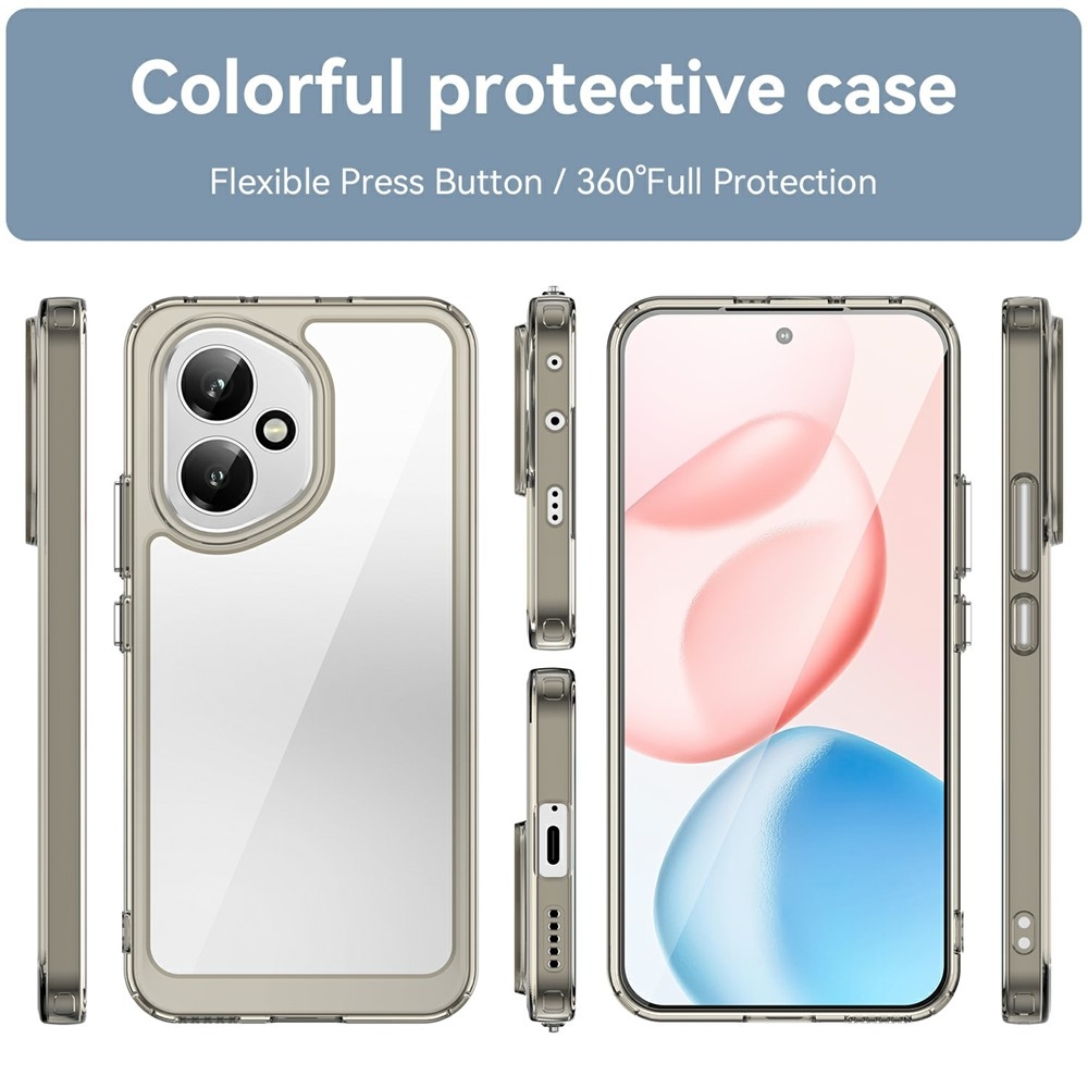 Gelový obal s pevnými zády na Honor 400 - šedý