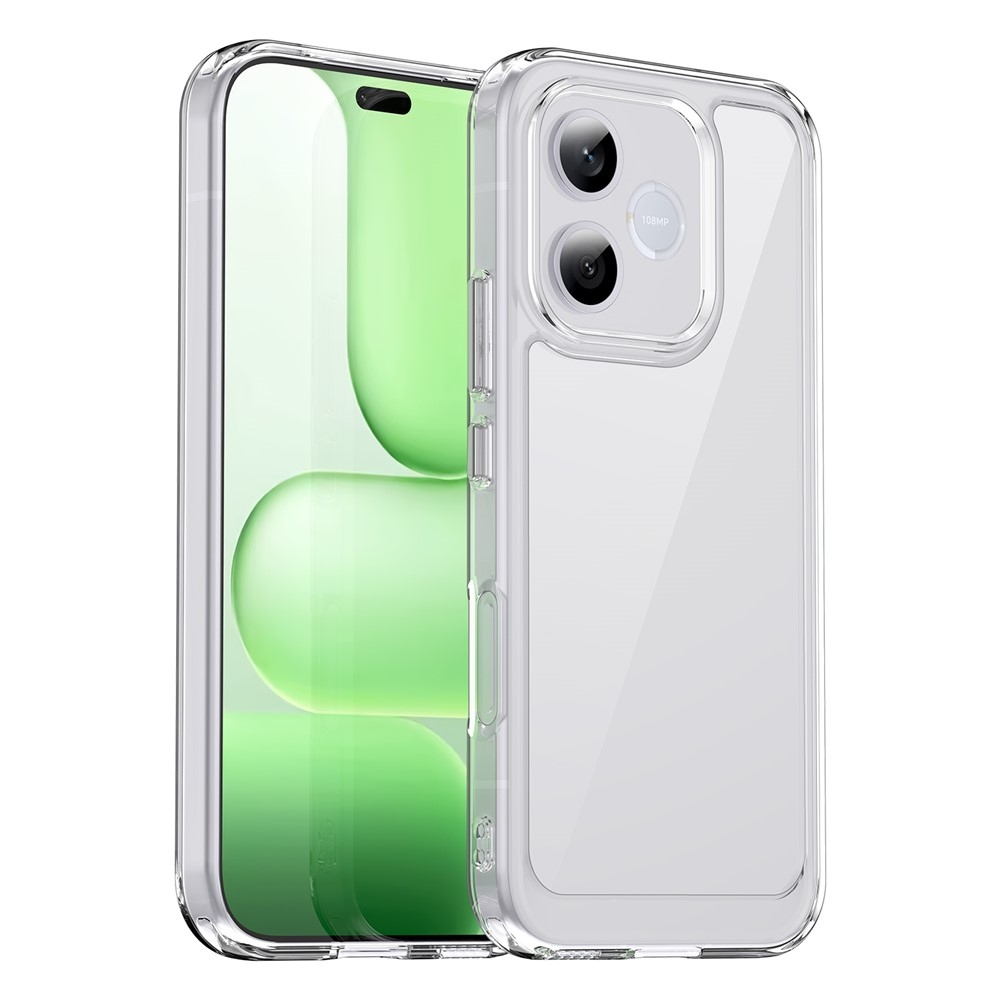 Gelový obal s pevnými zády na Honor 600 Lite 5G - průhledný