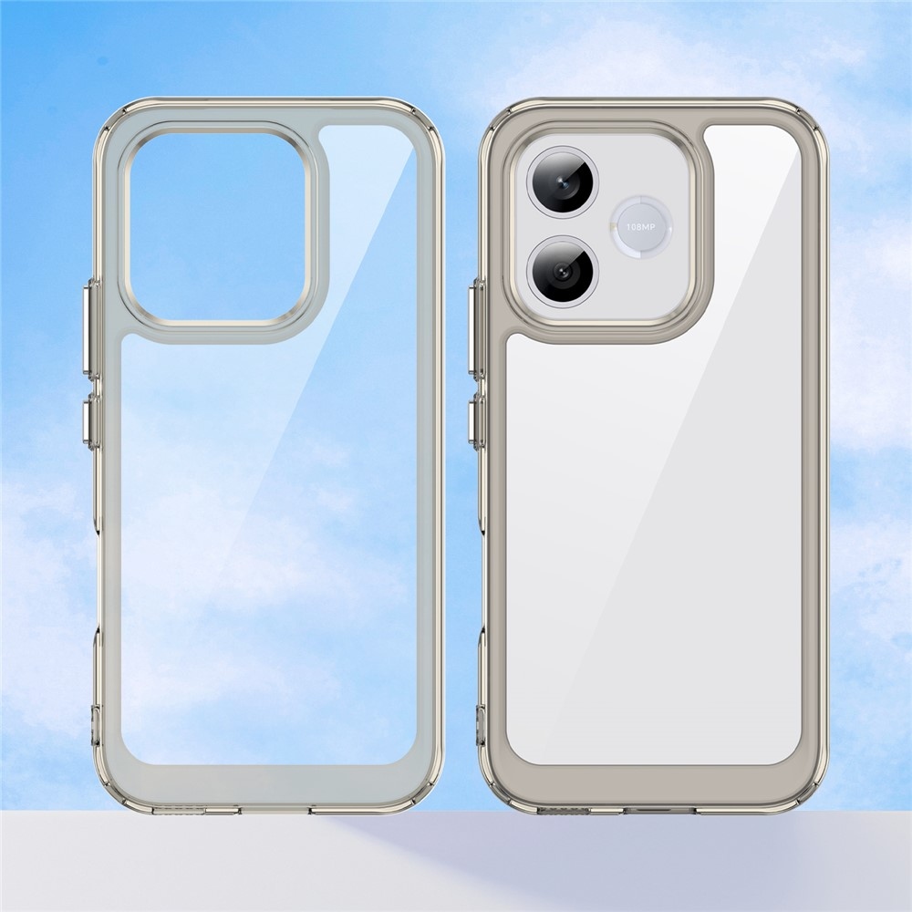 Gelový obal s pevnými zády na Honor 600 Lite 5G - šedý