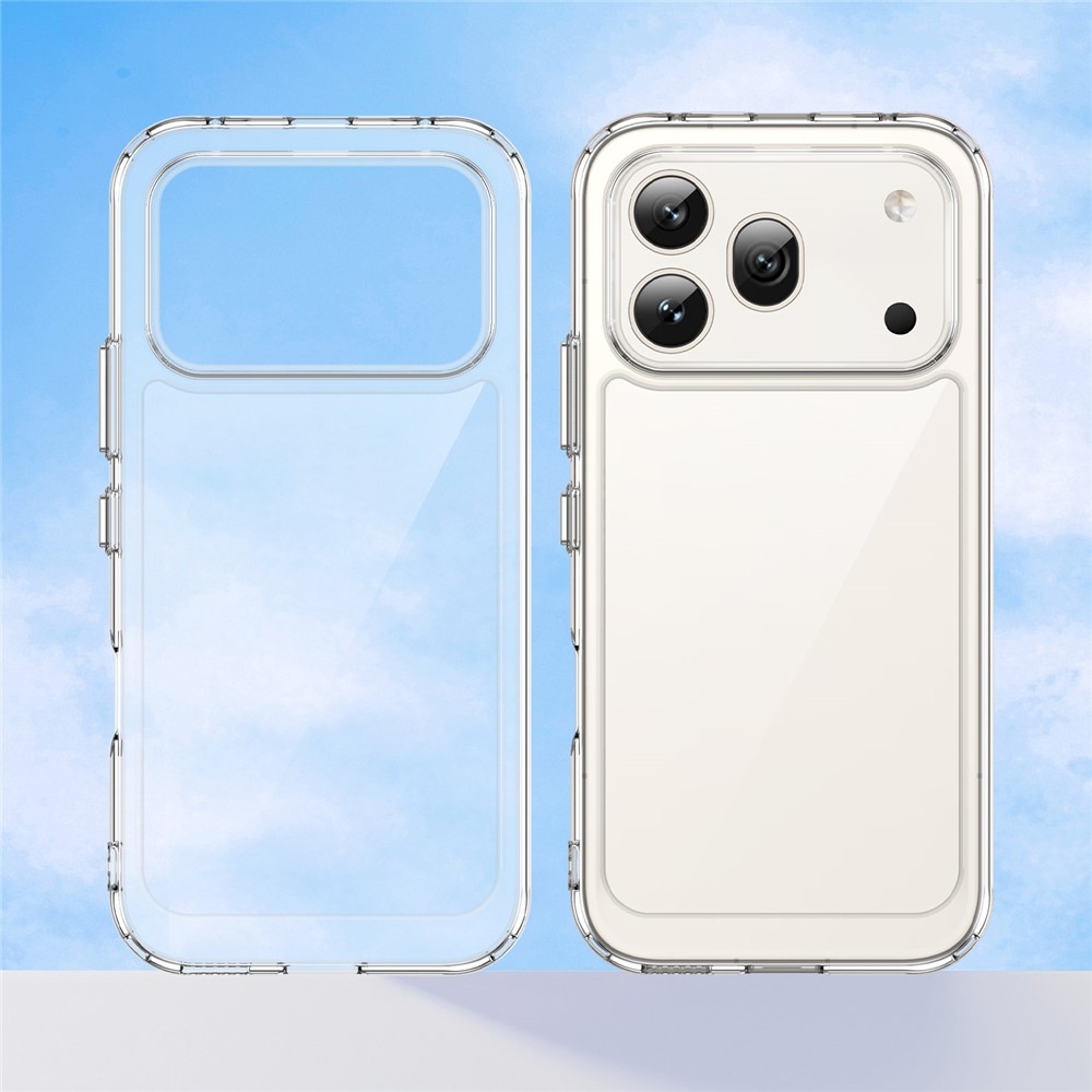 Gelový obal s pevnými zády na Honor 600 Pro 5G/Honor 600 5G - průhledný