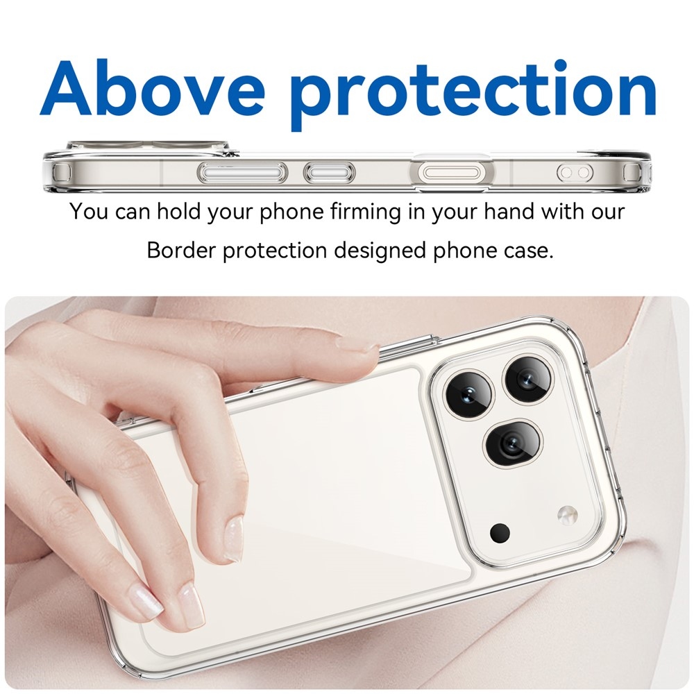 Gelový obal s pevnými zády na Honor 600 Pro 5G/Honor 600 5G - průhledný