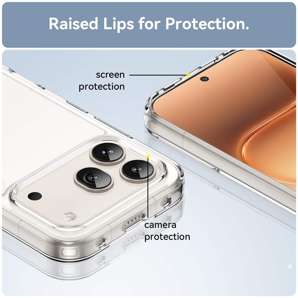 Gelový obal s pevnými zády na Honor 600 Pro 5G/Honor 600 5G - průhledný