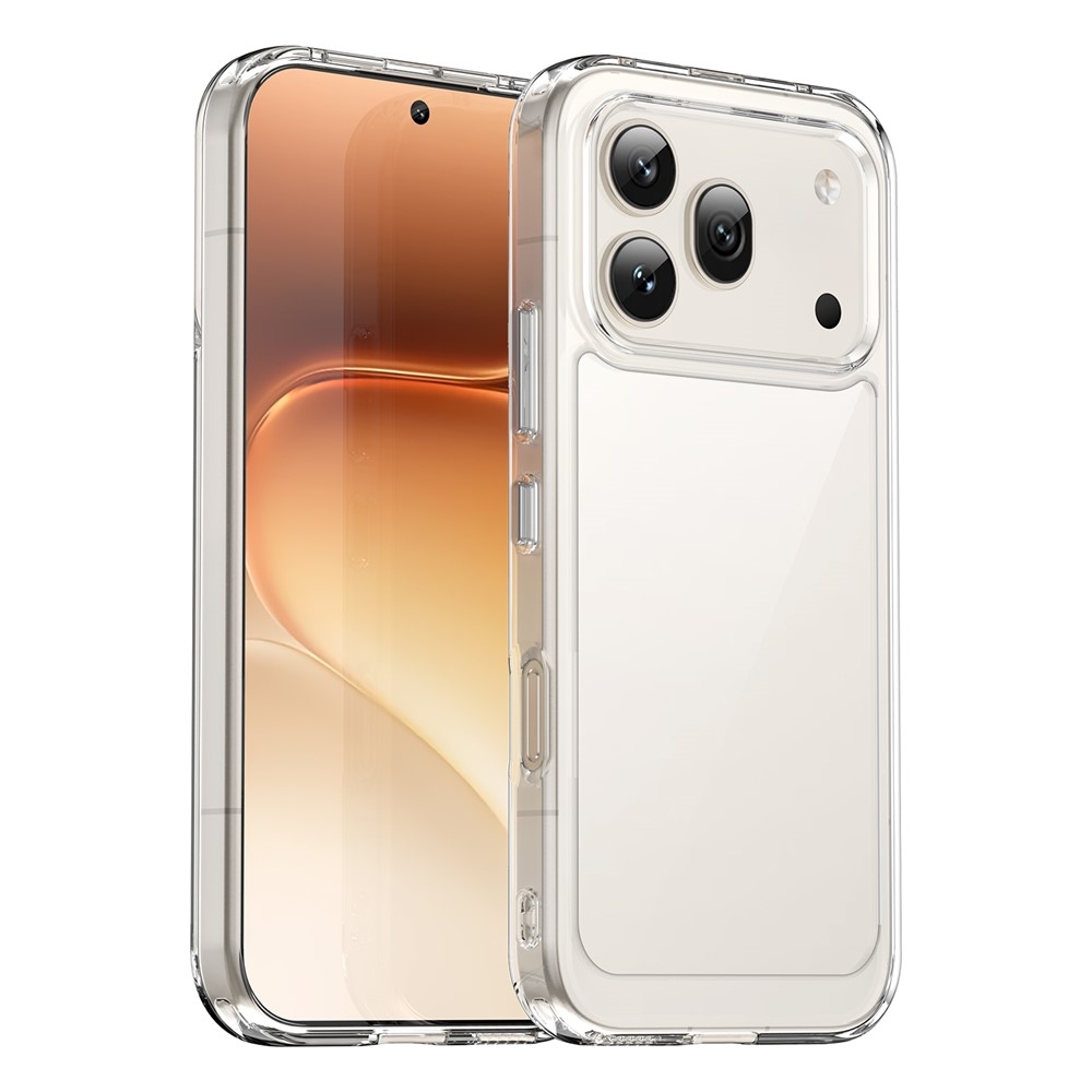 Gelový obal s pevnými zády na Honor 600 Pro 5G/Honor 600 5G - průhledný