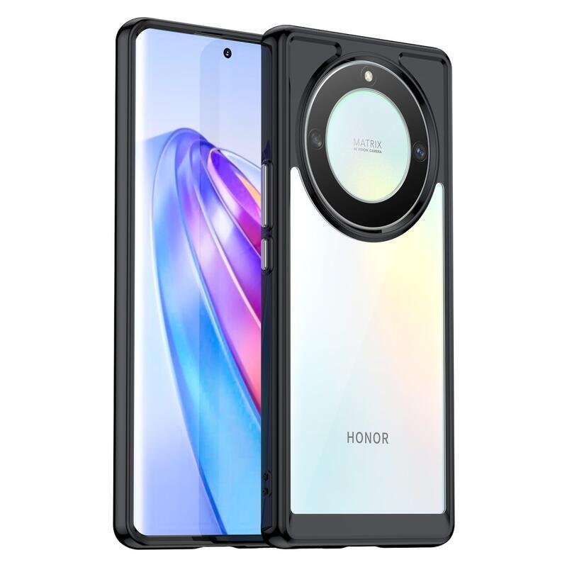 Gelový obal s pevnými zády na Honor Magic 5 Lite 5G - černý