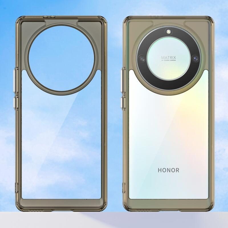 Gelový obal s pevnými zády na Honor Magic 5 Lite 5G - šedý
