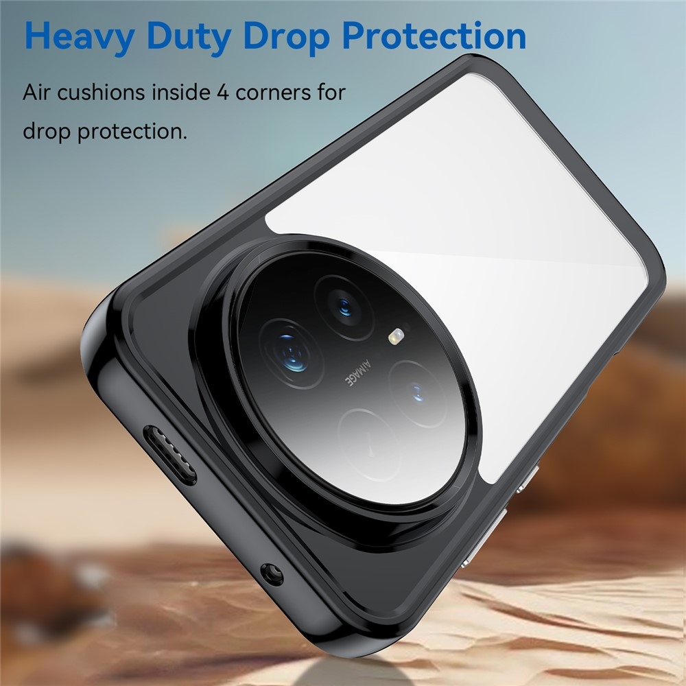 Gelový obal s pevnými zády na Honor Magic 8 Pro 5G - černý