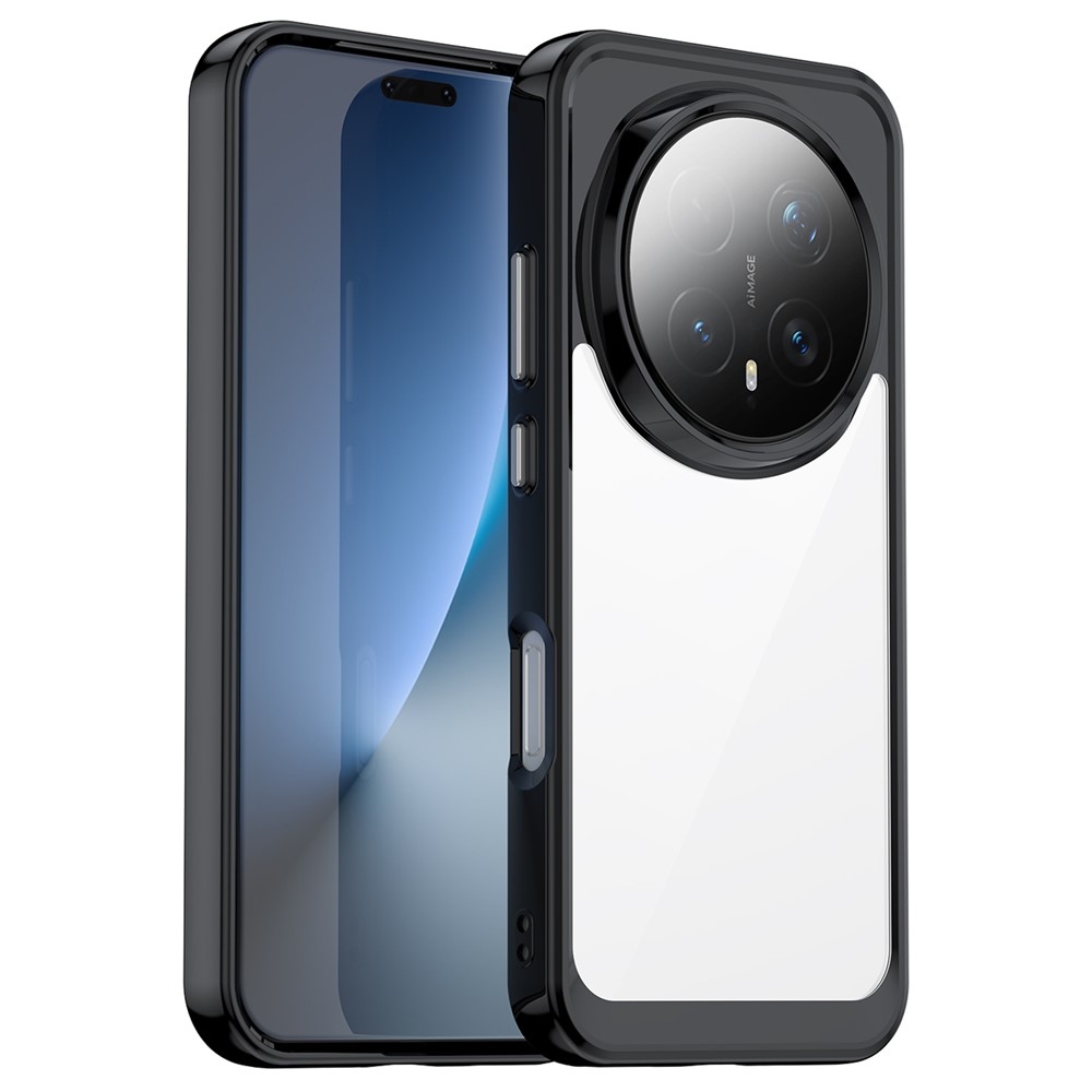 Gelový obal s pevnými zády na Honor Magic 8 Pro 5G - černý