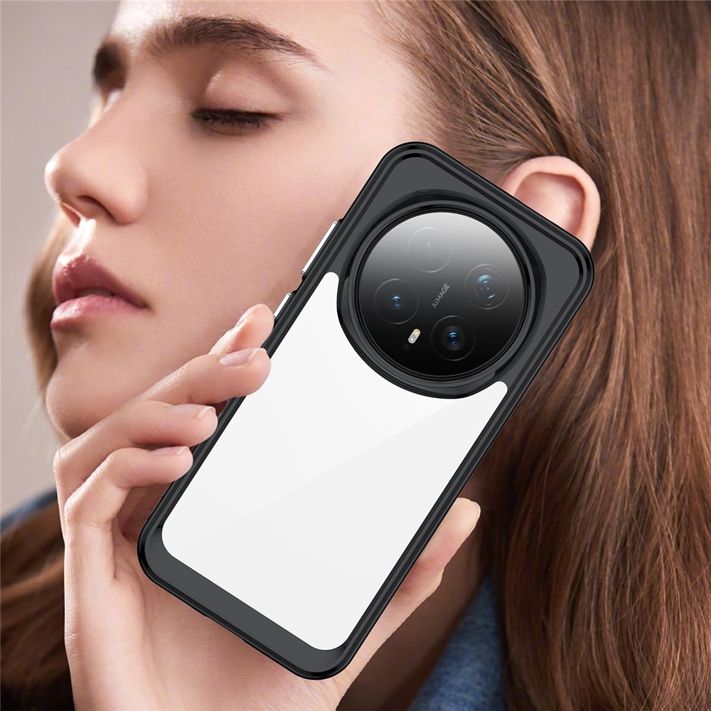 Gelový obal s pevnými zády na Honor Magic 8 Pro 5G - černý