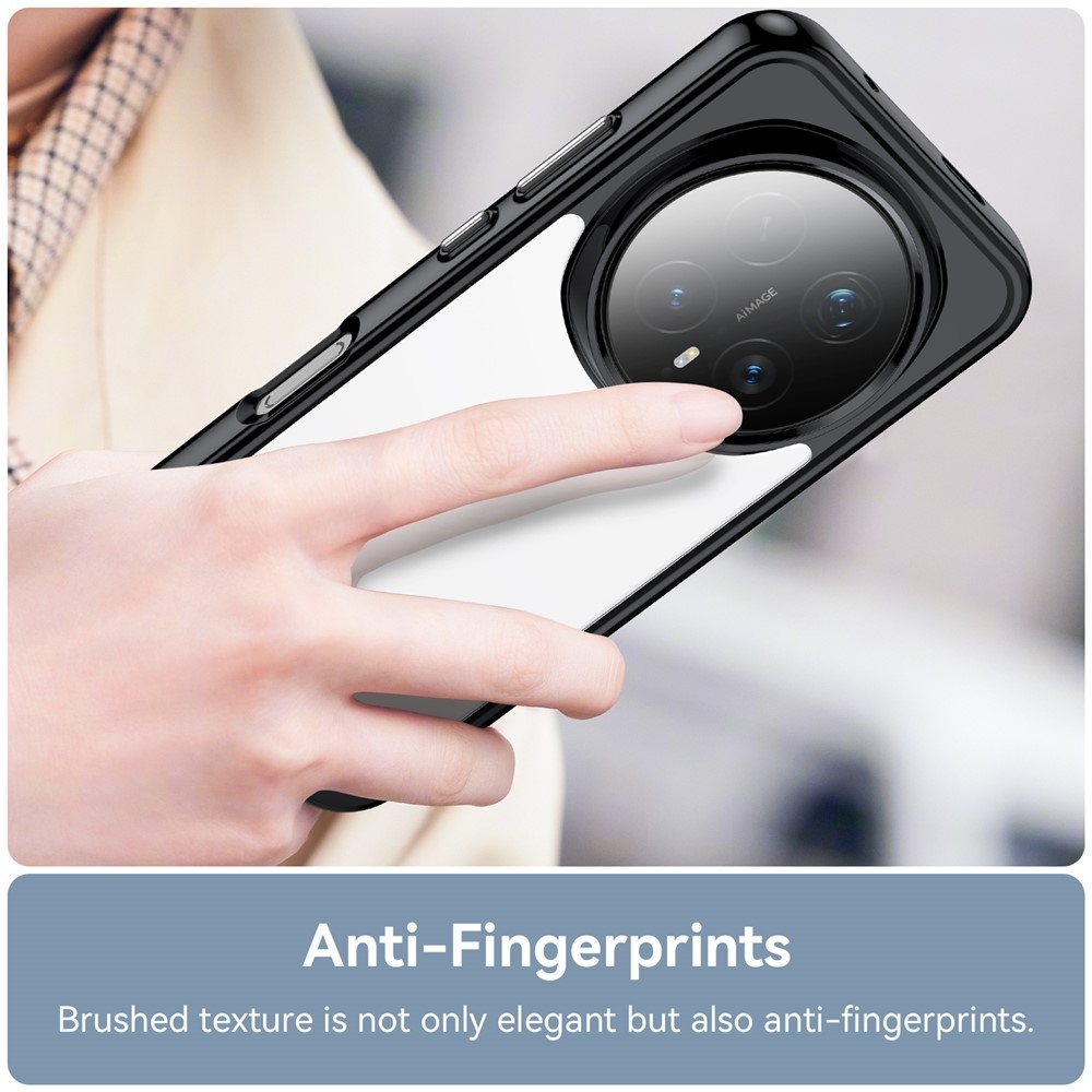 Gelový obal s pevnými zády na Honor Magic 8 Pro 5G - černý