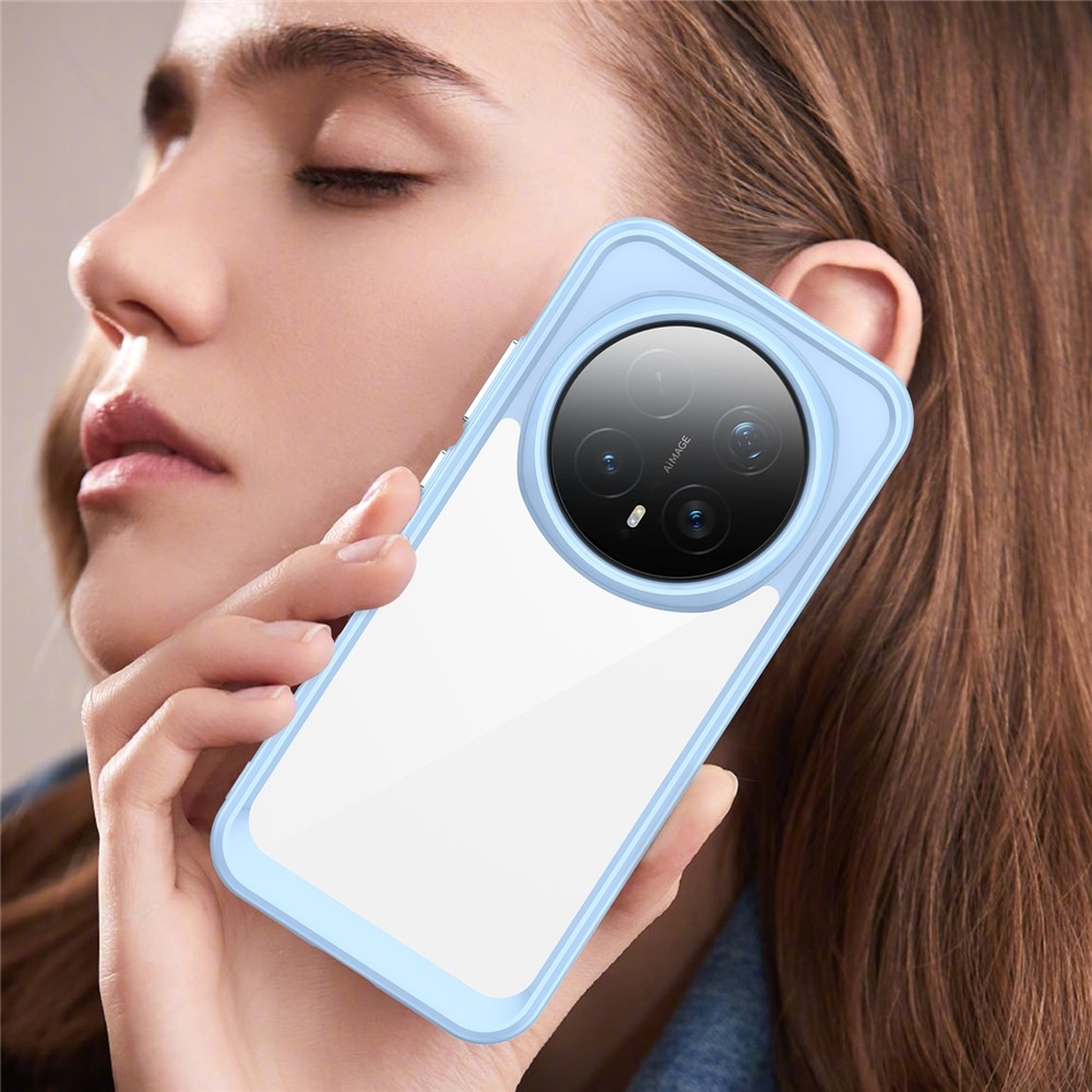 Gelový obal s pevnými zády na Honor Magic 8 Pro 5G - modrý