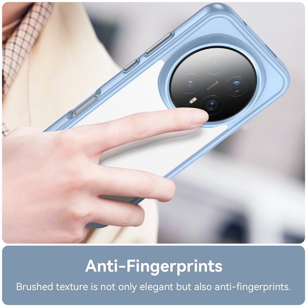 Gelový obal s pevnými zády na Honor Magic 8 Pro 5G - modrý