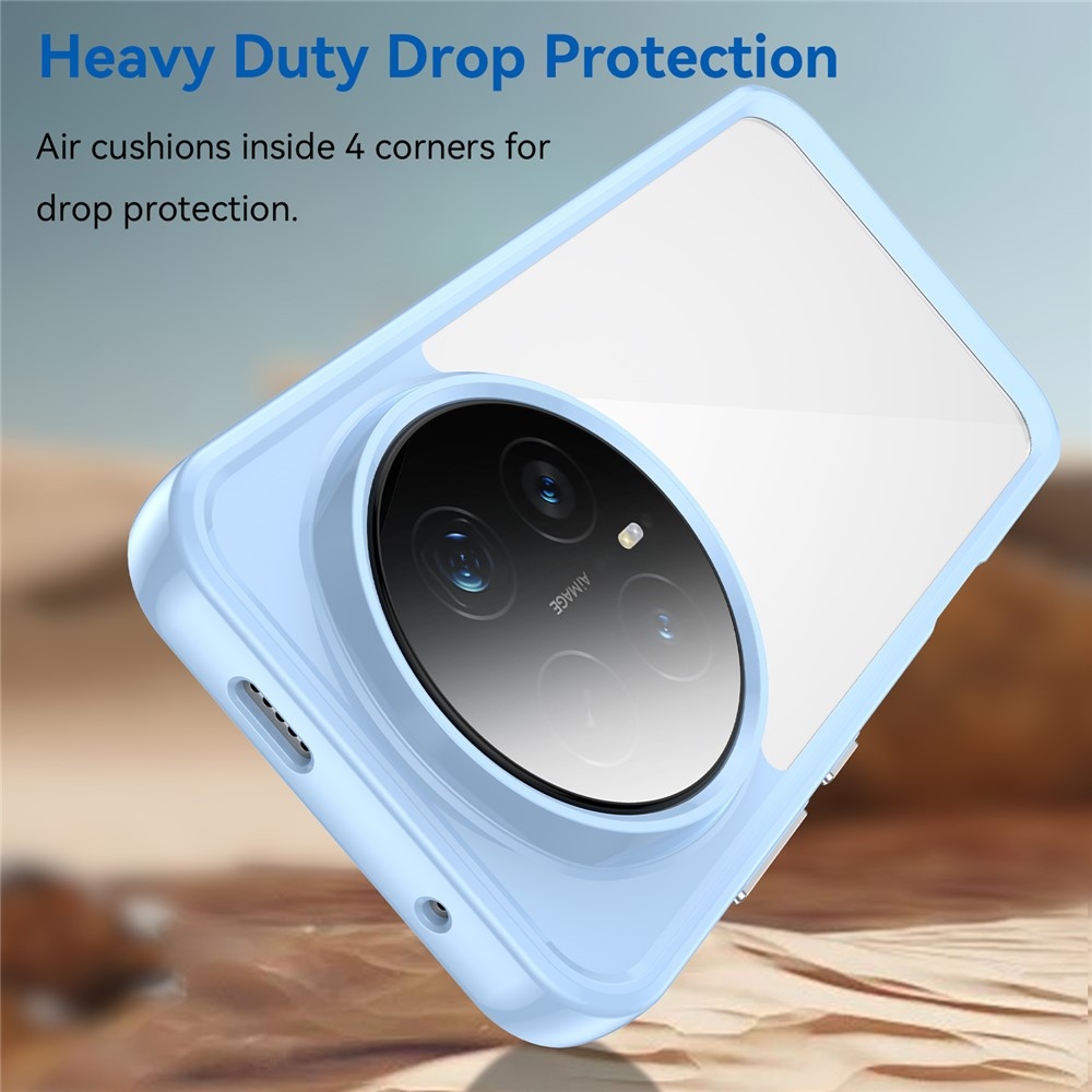 Gelový obal s pevnými zády na Honor Magic 8 Pro 5G - modrý