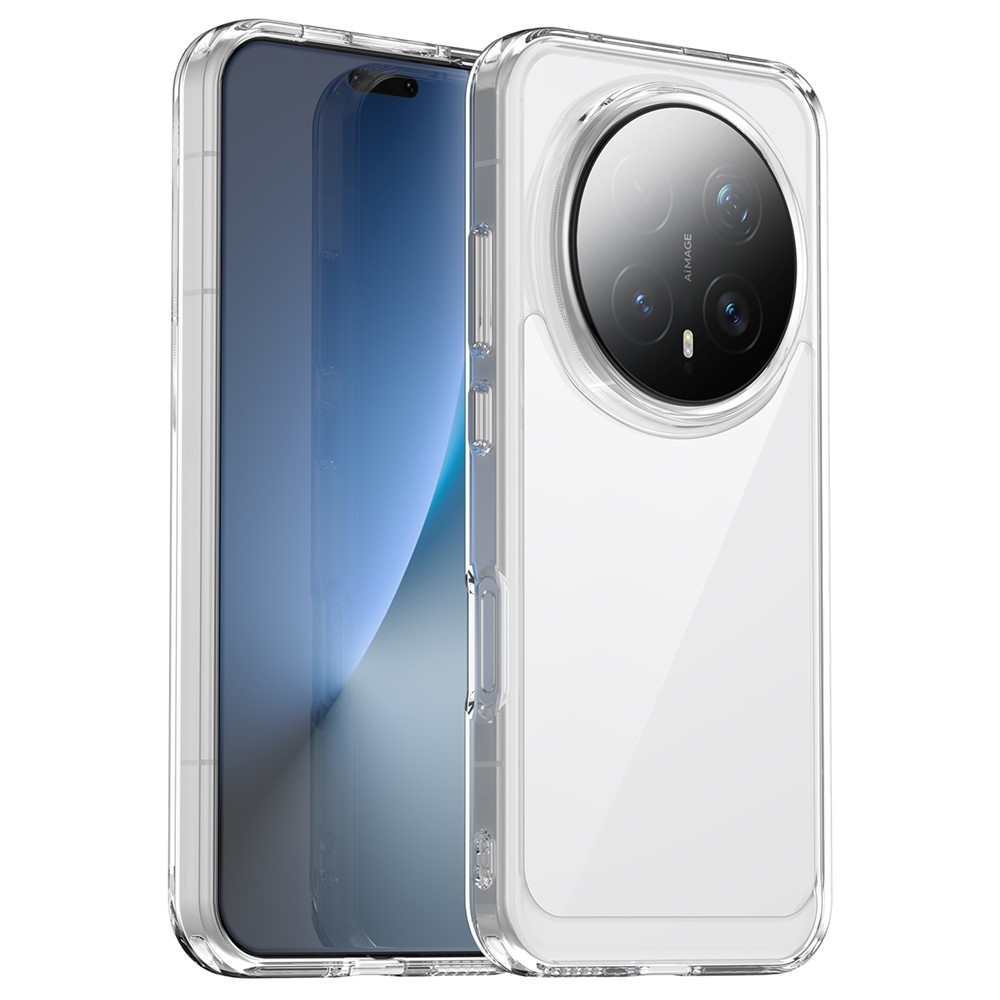 Gelový obal s pevnými zády na Honor Magic 8 Pro 5G - průhledný