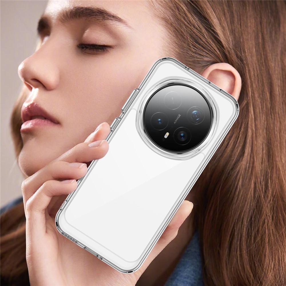 Gelový obal s pevnými zády na Honor Magic 8 Pro 5G - průhledný