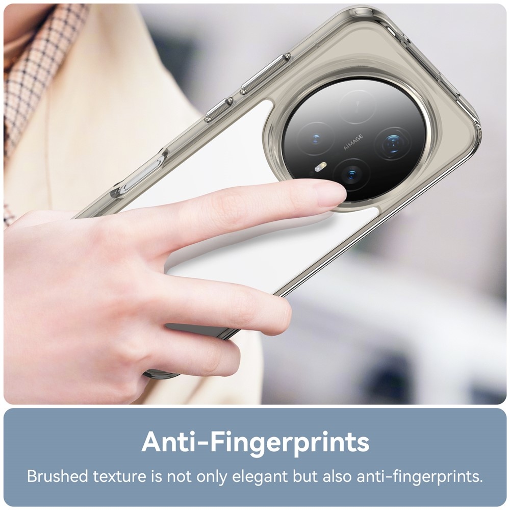 Gelový obal s pevnými zády na Honor Magic 8 Pro 5G - šedý