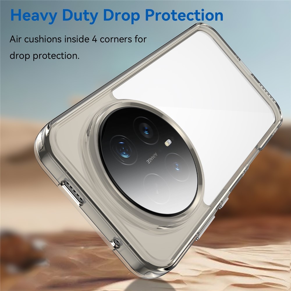 Gelový obal s pevnými zády na Honor Magic 8 Pro 5G - šedý