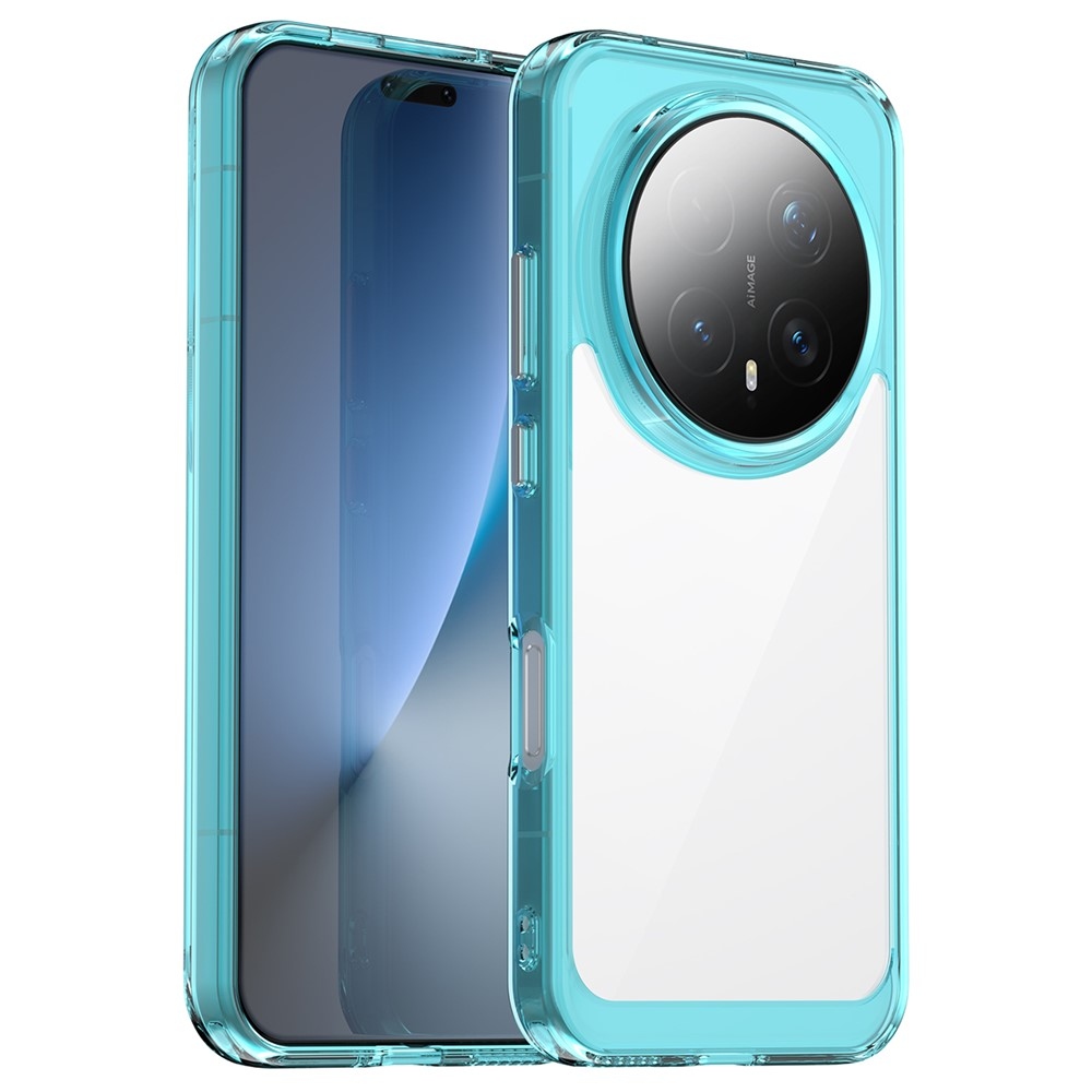 Gelový obal s pevnými zády na Honor Magic 8 Pro 5G - světlemodrý